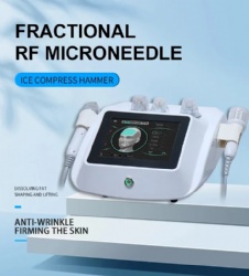 4 Treatment Heads Fractional RF Microneedling Machine face lifting microneedles rf machine 2 In 1 RF Vacuum Microneedle Machine