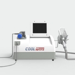 portable cryolipolysis machine with electromagnetic shockwave